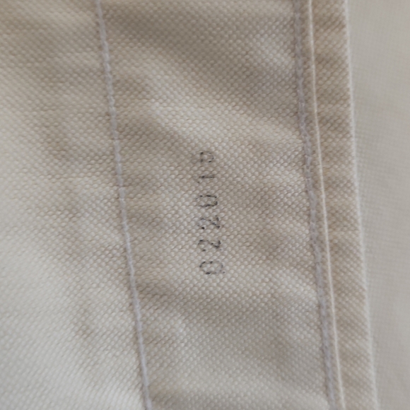 L.l. Bean Yellow Thick Button-Up Dress Shirt - Picture 5 of 7